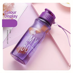 600ml Sports Drinking Water Bottle for Outdoor Fitness Travel