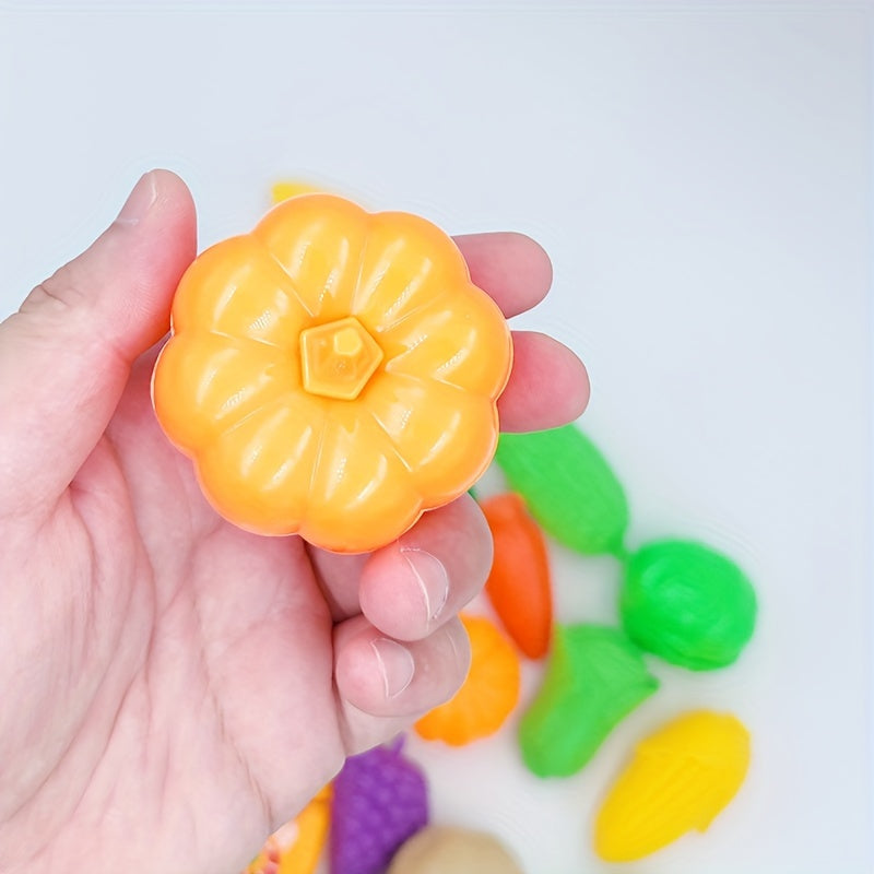 Kitchen Toy Set 24pcs Pretend Game Food Set Kids Kitchen Toy Accessories Set