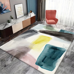 Modern Crystal Velvet Rug Non slip Soft And Comfortable Polyester Fiber Mat