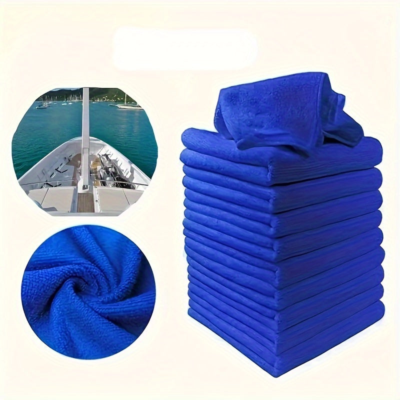 Microfiber Boat Cleaning Towel Car Detailing Towel Motorcycle Glass Washing