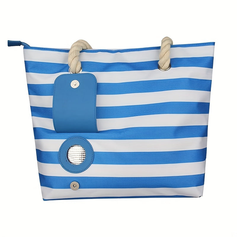 Insulated Cooler Handbag for Lunch Travel Beach Camping Hiking Fishing