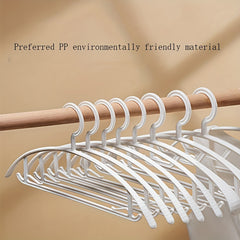 5pcs Wide Shoulder Clothes Hanger Anti-slip Thick Clothes Support