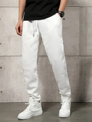 Men's Drawstring Sweatpants Loose Casual Jogger Pants