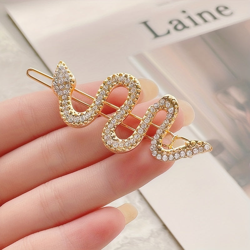 Halloween Snake Hairpin Vintage Hair Clip Accessories