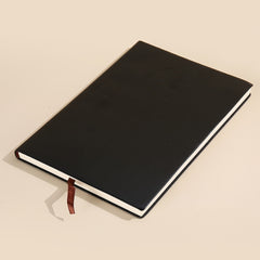 200Pages Leather Business Office Notebook A5 Soft Cover Meeting Record Notebook