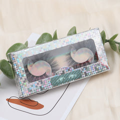 6D Fluffy Faux Mink Lashes 17mm Soft Stem Lightweight