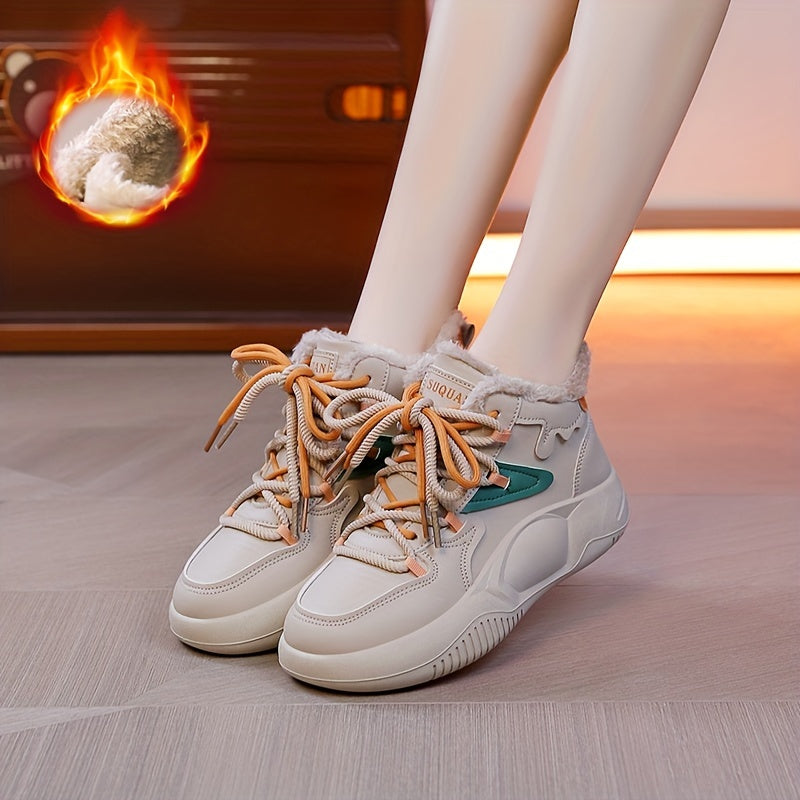 Women's Non-Slip Chunky Sneakers for Winter