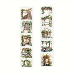 Castle Series Transparent Tape for Scrapbook & Diary Stickers