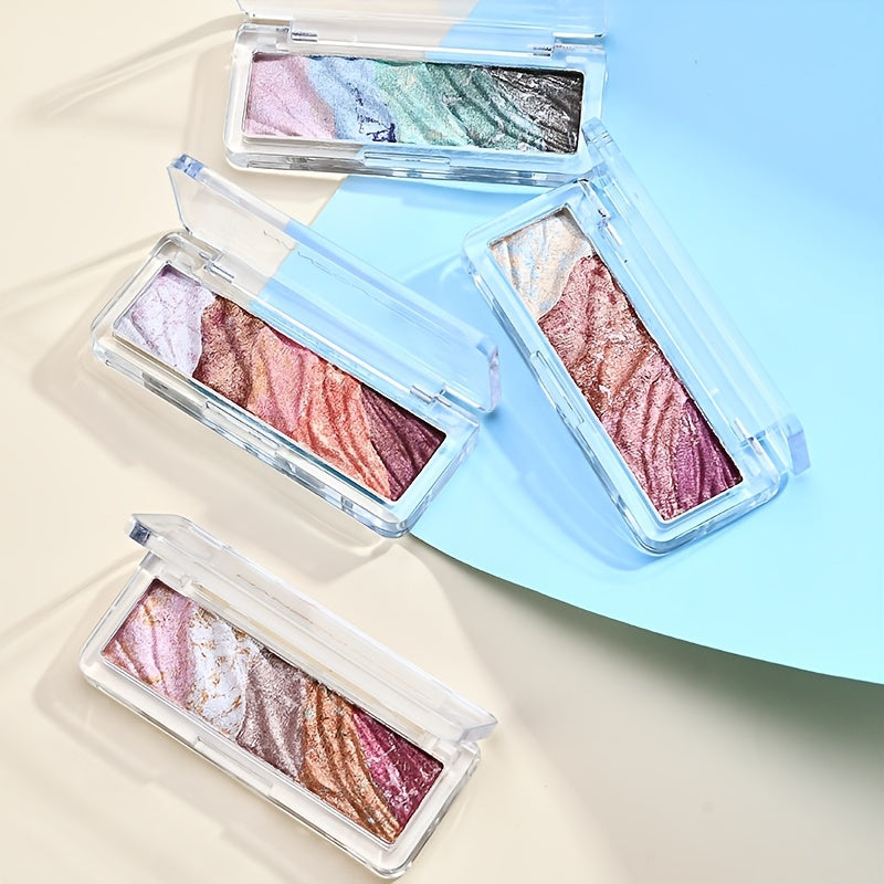 Glitter Diamond Eyeshadow Palette Portable Cosmetics