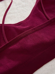 4pcs Wireless Bras Stretch Intimates Women's Lingerie
