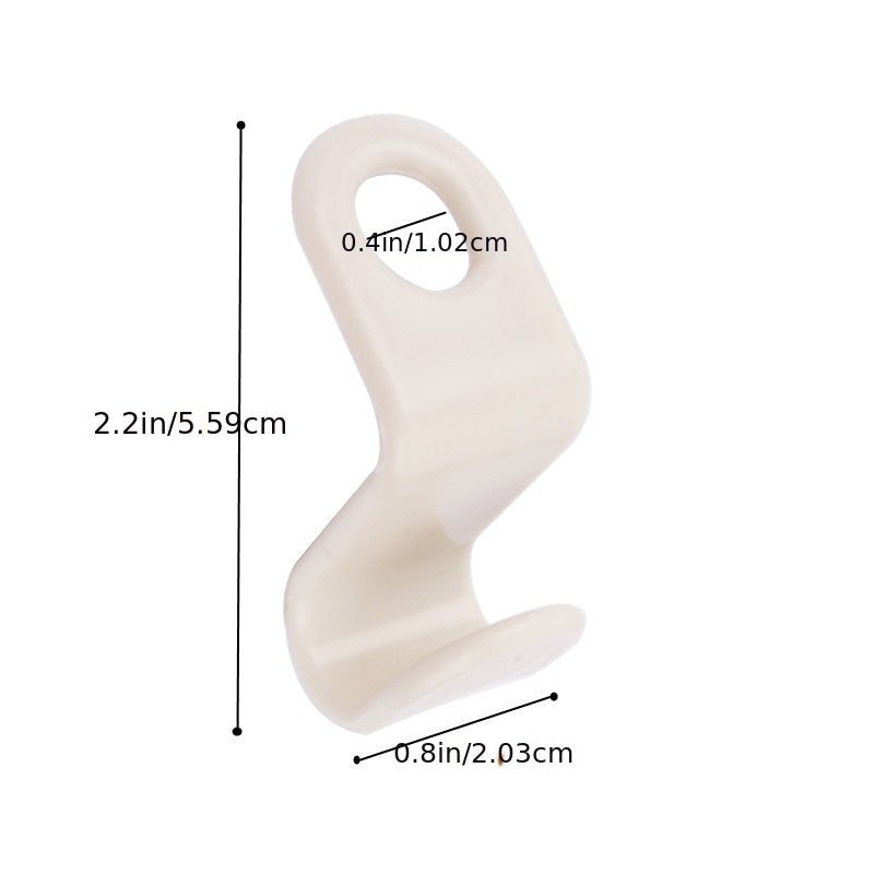 10pcs Plastic Hanger Connection Hook Closet Organizer Space Saving Magic Hanger