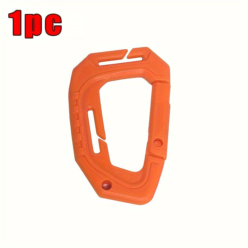 5pcs Portable Keychain Buckle For Backpack Bag Outdoor Hiking Sports
