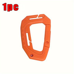 5pcs Portable Keychain Buckle For Backpack Bag Outdoor Hiking Sports