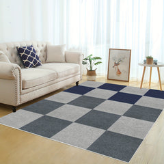 Anti-slip Square Carpet Sticker 30pcs Self-adhesive Floor Tile Stain Resistant