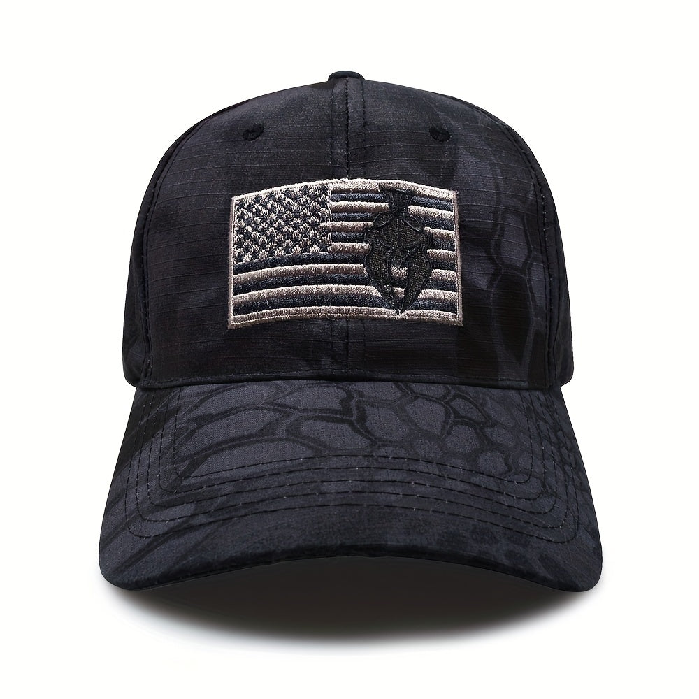 American Flag Baseball Cap Unisex Patriotic Dad Hat Lightweight Sun Hat