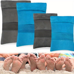 Portable Foot Sand Remover with Exfoliating Bristles