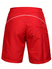 Men's Floral Swim Trunks Quick Dry Beach Shorts With Pockets