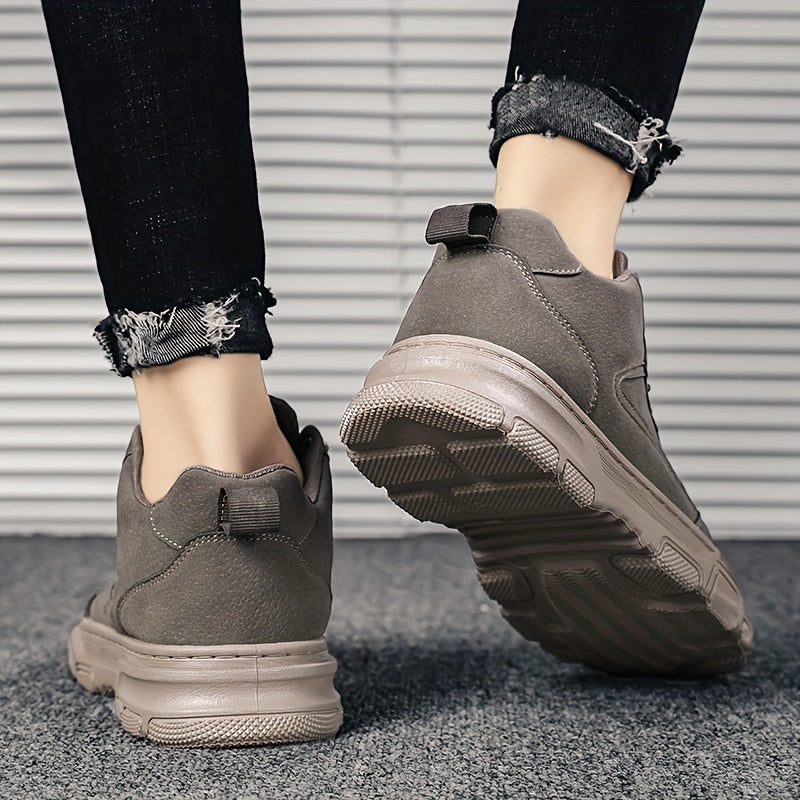Men's Lace up Sneakers Comfortable Walking Shoes