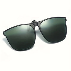 Men's Polarizer Sunglasses Clip On Flip Up Driving Ultralight Unisex