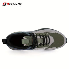 Baasploa Men's Breathable Casual Shoes Comfortable Walking Shoes