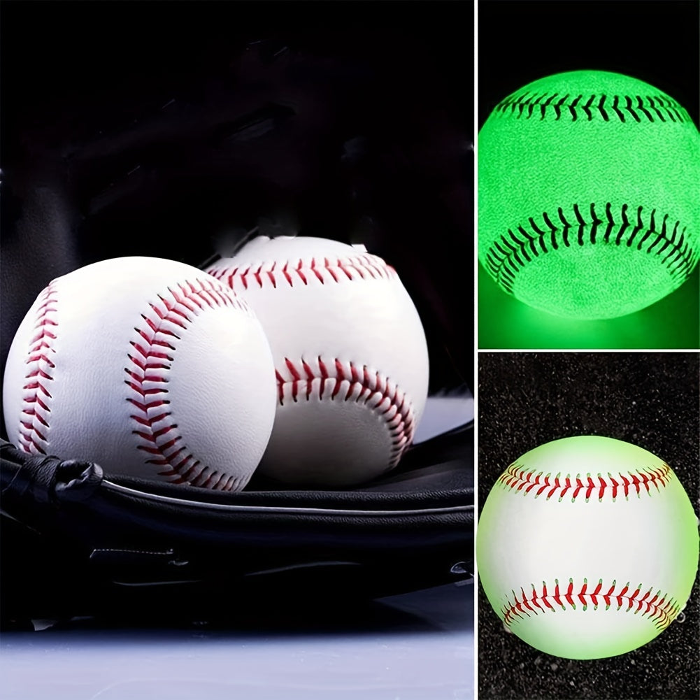 High Visibility Glow In The Dark Baseball for Nighttime Sports