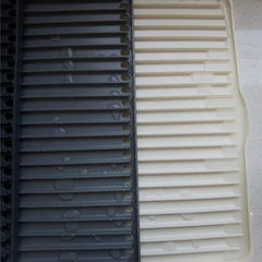 Three Layer Drain Rack Dish Drying Mat - Foldable Silicone Pad