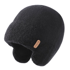 Men's Wool Cap for Cold Weather with Ear Protection