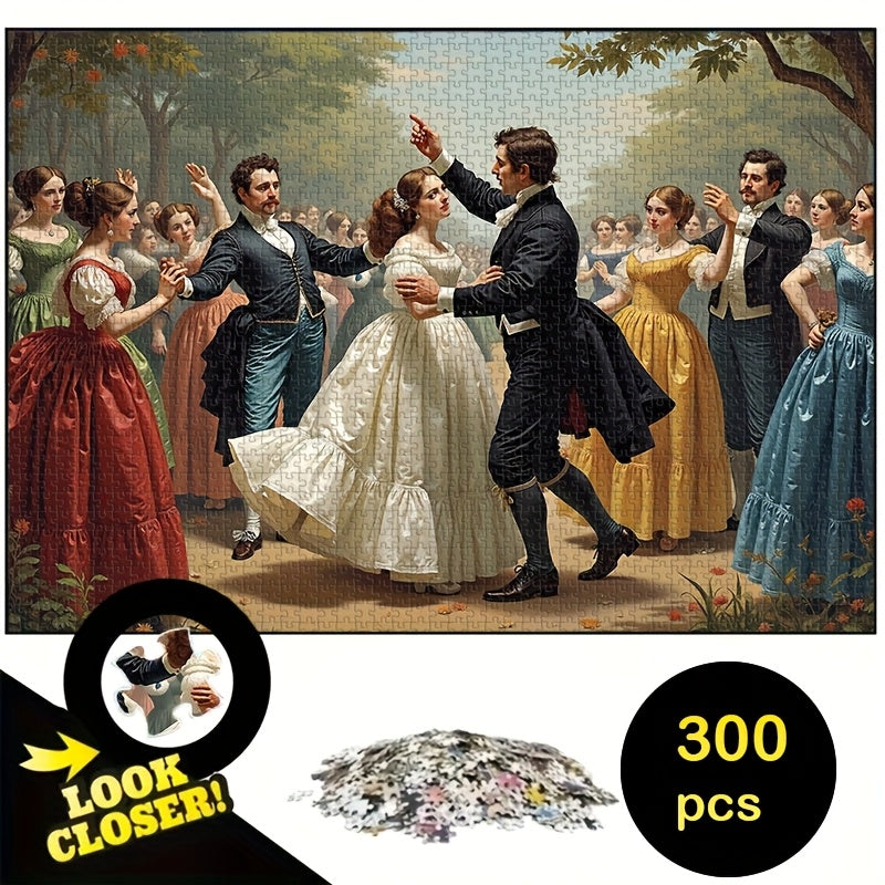 Vintage Dance Party Jigsaw Puzzle 500 pcs