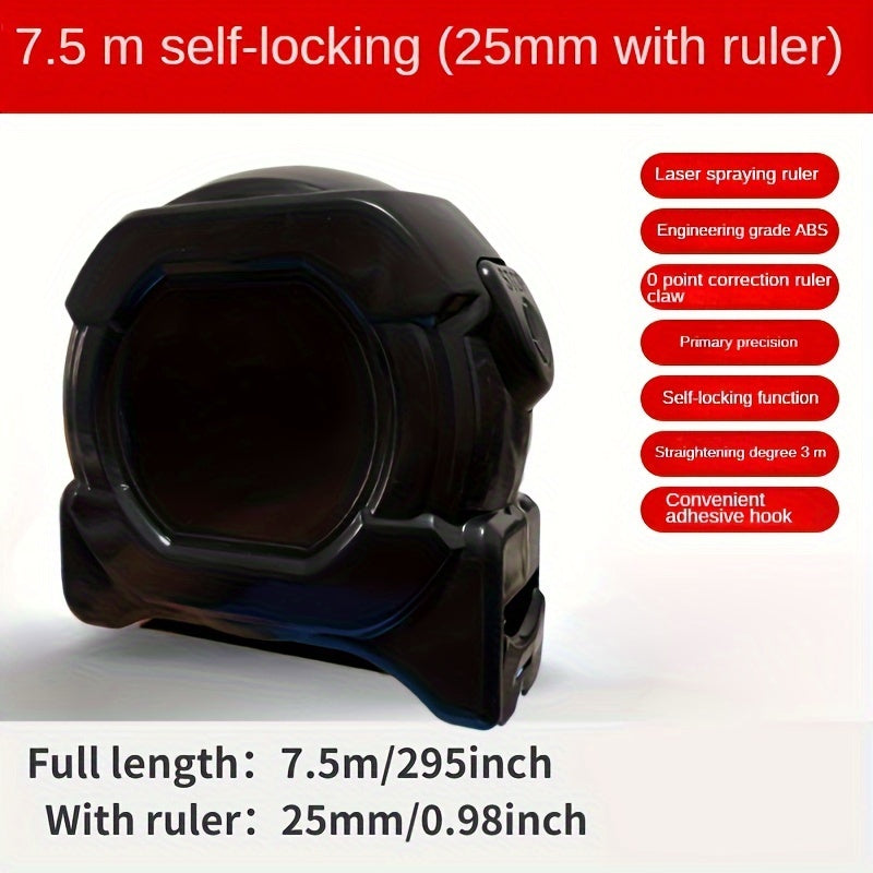 5m 7 5m 10m Self-locking Steel Strip High Precision Measurement