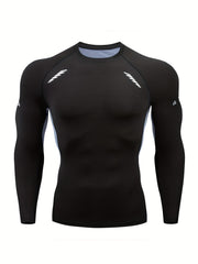 Men's High Stretch Compression Workout Shirt