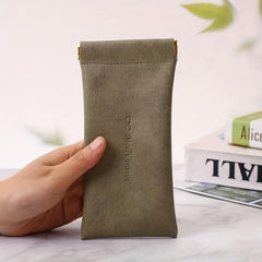 Sunglasses Storage Bag Protective Eyeglass Box Automatic Closing