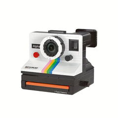 Vintage Camera Building Block Model High Difficulty Bead Toy