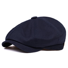 Men's Cotton Newsboy Hat