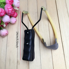 Plastic Slingshot Toy for Outdoor Play with 100 Mud Balls