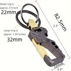 2pcs Key Chain With Bottle Opener Waist Hanging Keychain