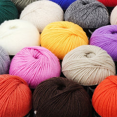 100 Wool Yarn for Hand Knitted Crocheting Knitting T shirts Shawls