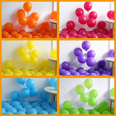 146pcs Tropical Hawaiian Balloon Garland Arch Kit Pink Orange Rainbow Balloons