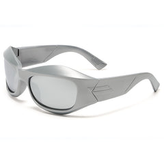 Men's Geometric Frame Sunglasses
