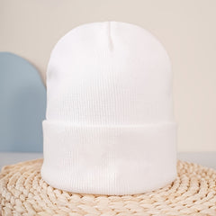 Warm Knit Cuffed Beanie Hat