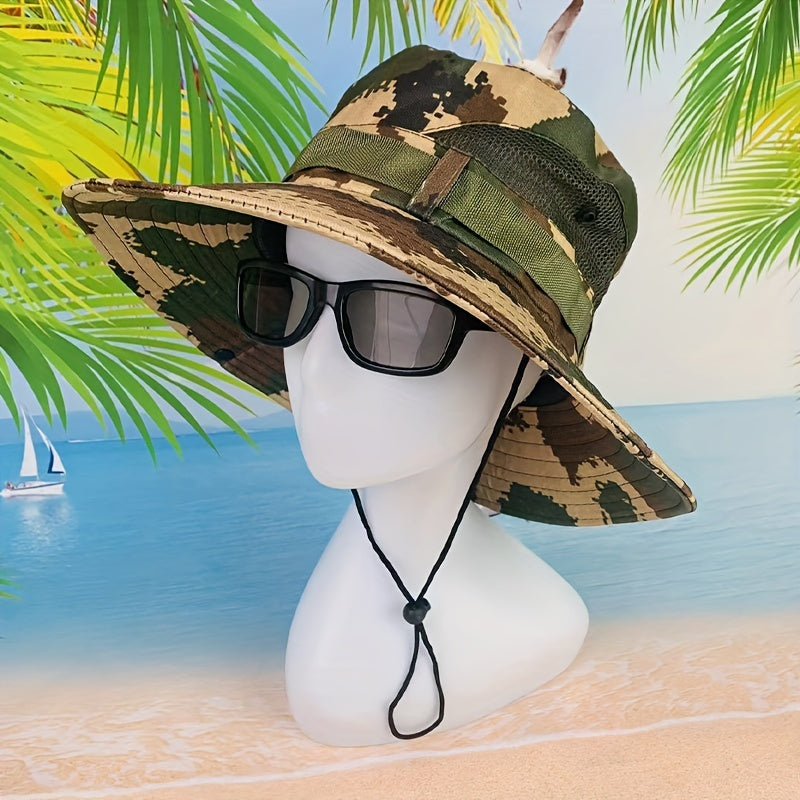 Adult Large Brim Sun Fishing Hat
