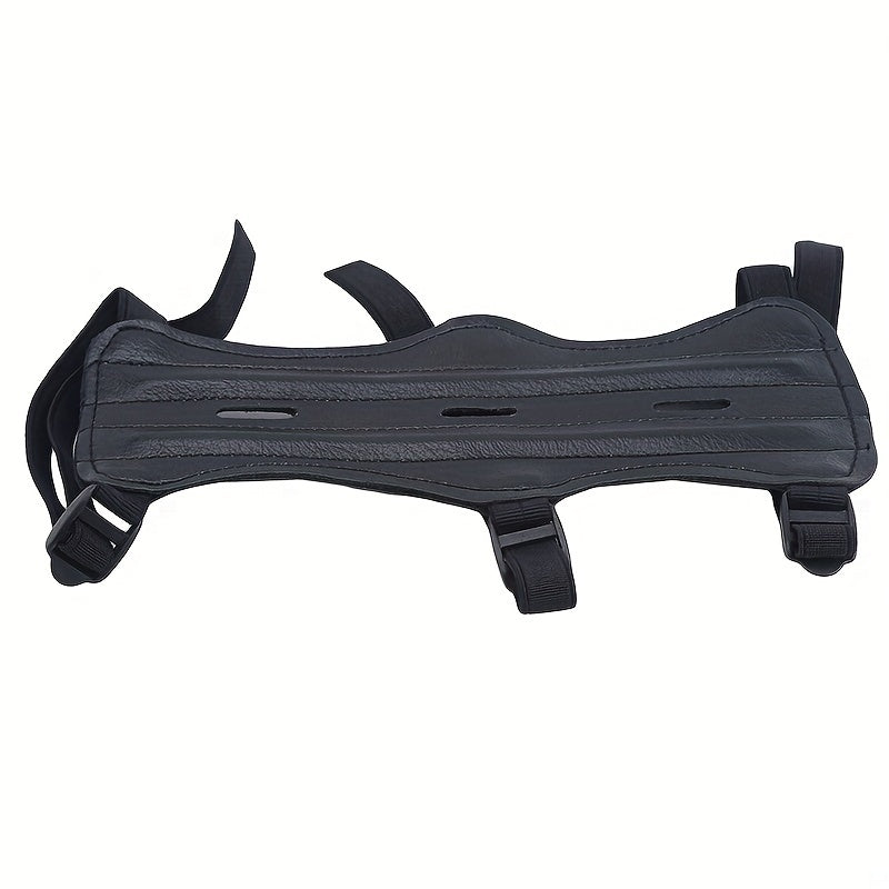 Archery Arm Guard Forearm Protector Adjustable 3 Strap