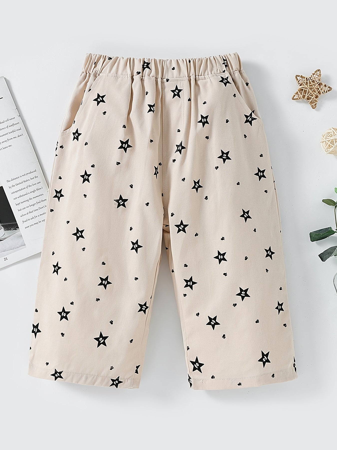 Boys Geometric Pattern Shorts Loose Fit Casual Summer Kids Clothes