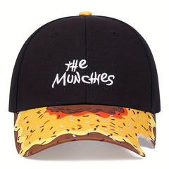 Donut Print Baseball Cap Anime Hip Hop Adjustable Sun Hat Unisex Dad Hats