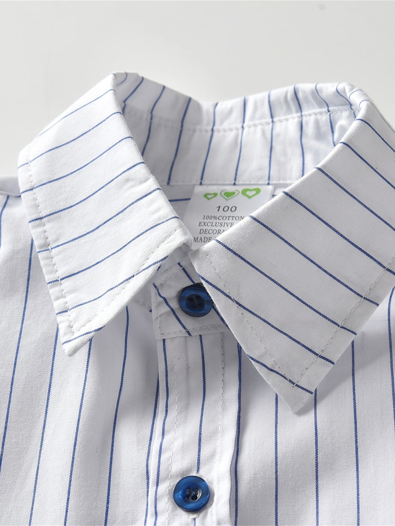 Boys Gentleman Short Sleeve Shirt & Khaki Suspender