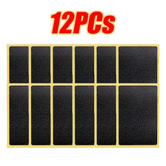 12pcs Tire Repair Patches Glue Adhesive Quick Drying Bicycle Tyre Patch