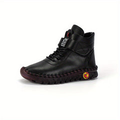 Women's Plush Winter Ankle Boots Soft Sole Non-slip Shoes
