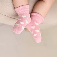 5Pairs Warm Cotton Kids Socks Set Combination