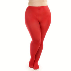 Solid Semi Opaque Control Top Pantyhose