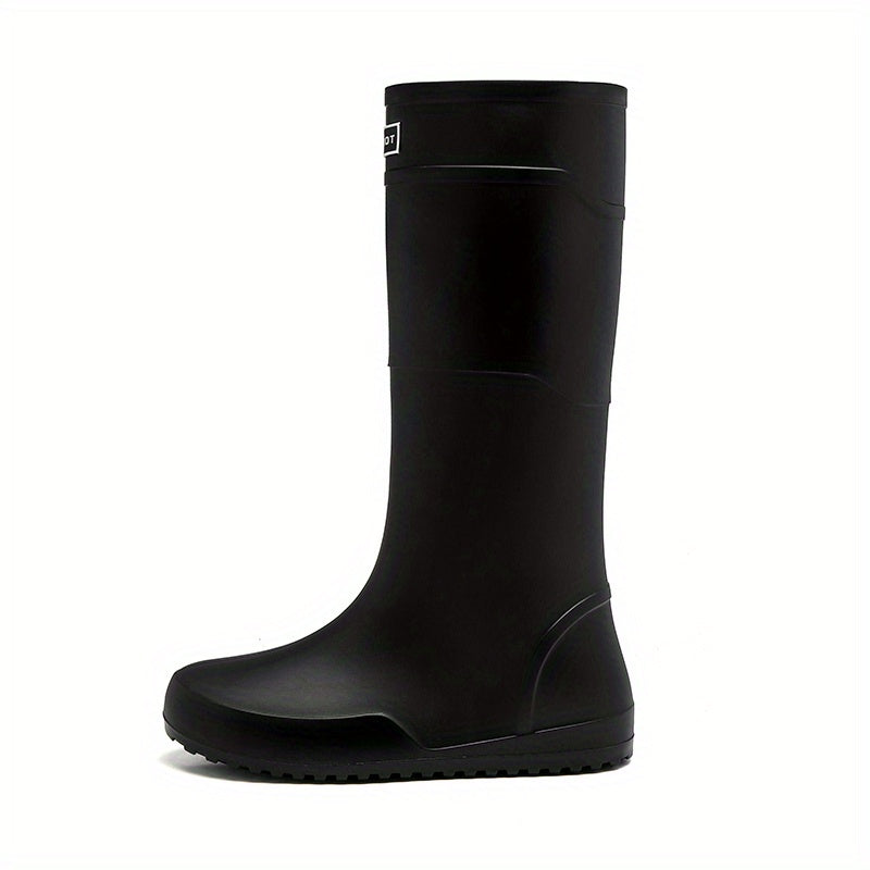 Women's Waterproof Non slip Rain Boots Comfortable High Tube Outdoor Rain Boots