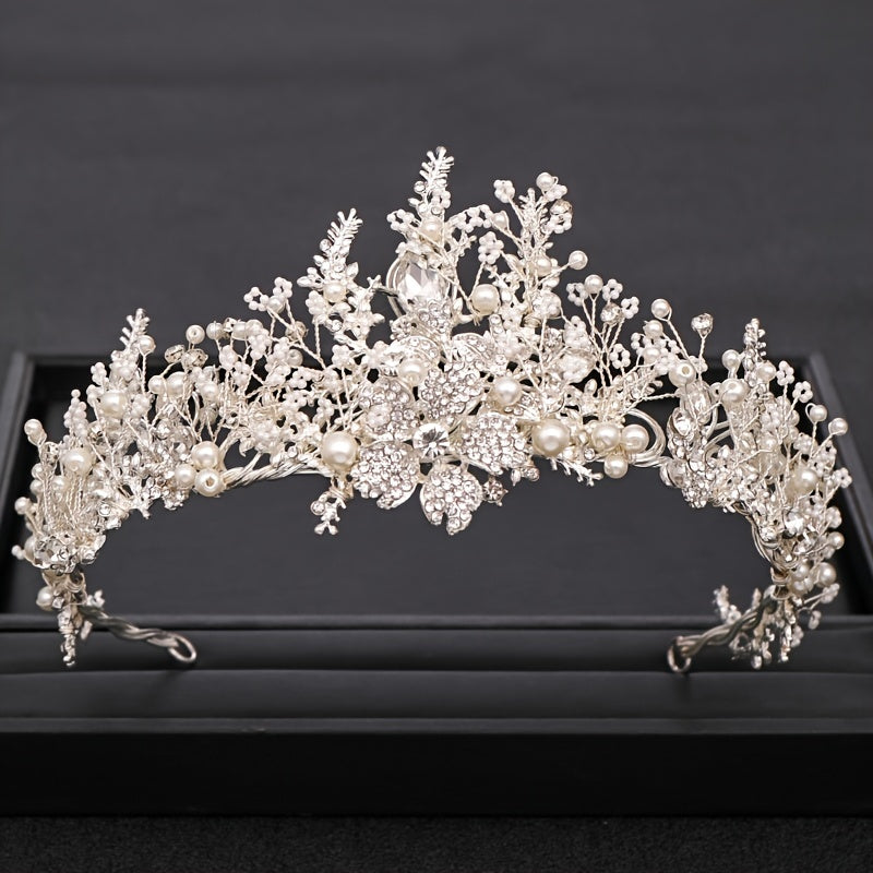 Crystal Crown Tiara Wedding Bridal Prom Birthday Pageant Princess Crown